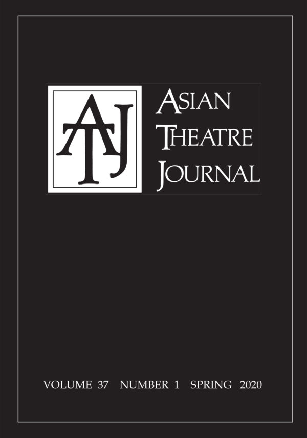 Asian Theatre Journal Asian Theatre Journal